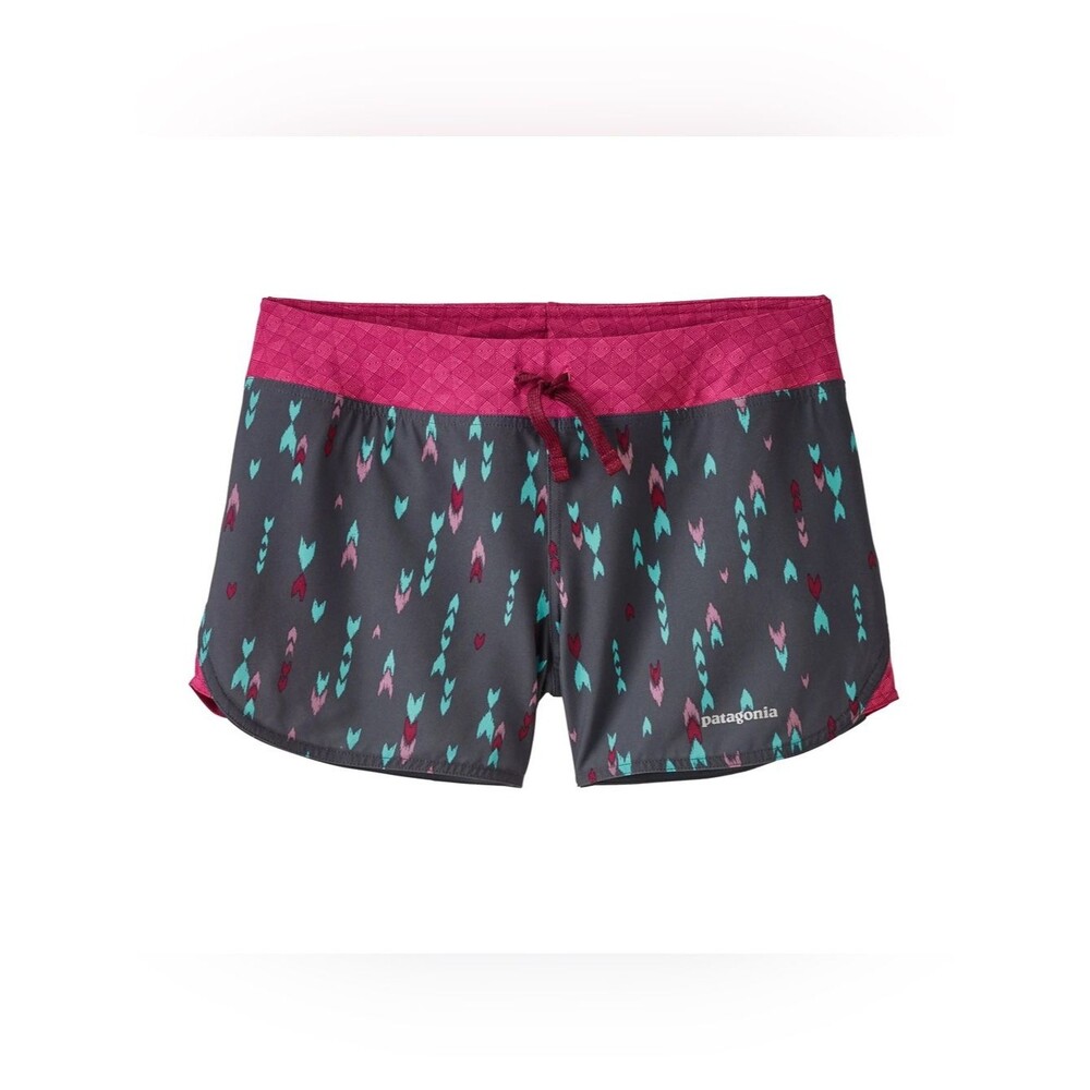 Patagonia Pink Grey Lightweight Gorpcore Nine Trails Shorts XS Extra Small